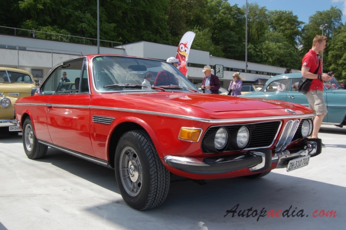BMW E9 1968-1975 (1971-1975 3.0 CS), right front view