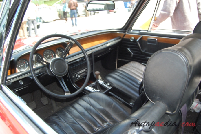 BMW E9 1968-1975 (1971-1975 3.0 CS), interior