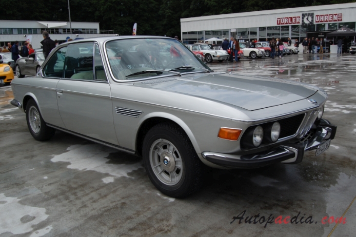 BMW E9 1968-1975 (1971-1975 3.0 CS), right front view