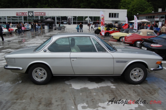 BMW E9 1968-1975 (1971-1975 3.0 CS), prawy bok