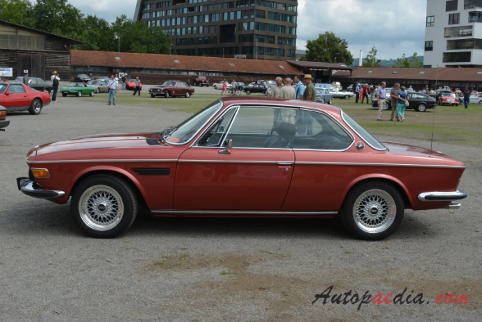 BMW E9 1968-1975 (1971-1975 3.0 CSi), lewy bok