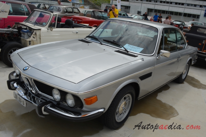 BMW E9 1968-1975 (1971-1975 3.0 CSi), left front view
