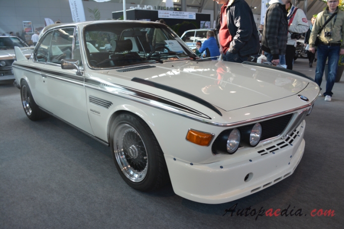 BMW E9 1968-1975 (1972-1973 M Sport 3.0 CSL), right front view