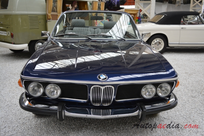 BMW E9 1968-1975 (1972 3.0 CS cabriolet 2d), przód