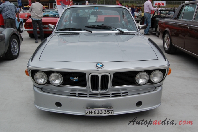 BMW E9 1968-1975 (1974 3L Alpina CSL), przód