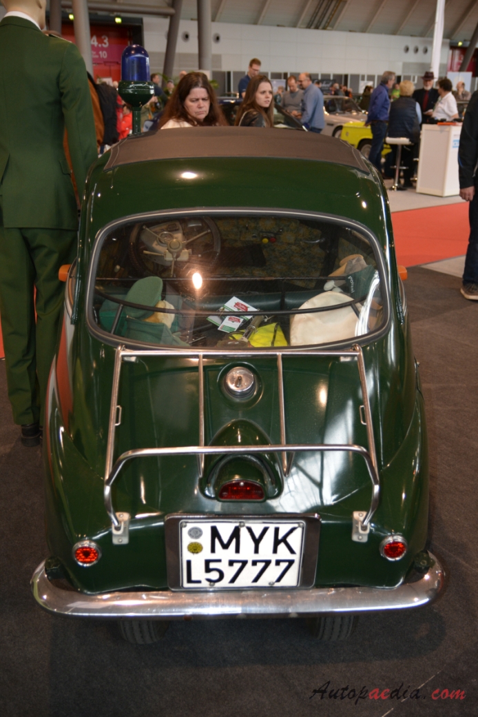 BMW Isetta Export 1956-1962, tył