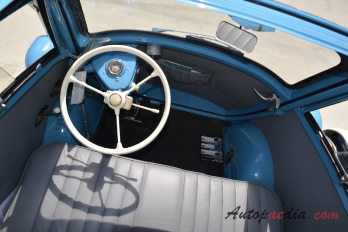 BMW Isetta Export 1956-1962 (1957 300 ccm), interior