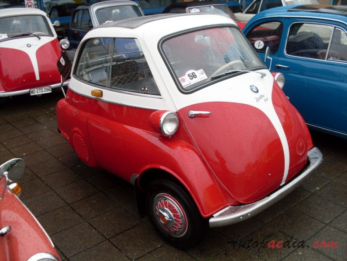BMW Isetta Export 1956-1962 (1957 300cc), right front view