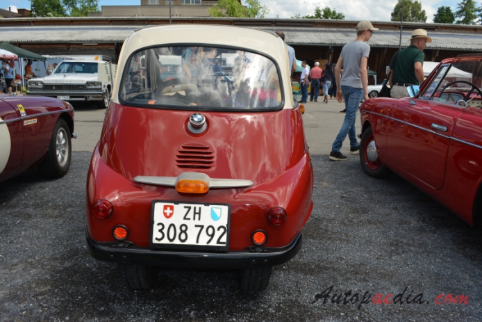 BMW Isetta Export 1956-1962 (300cc), tył