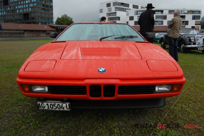 BMW M1 1978-1981, front view