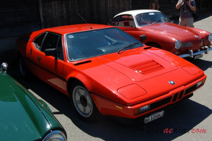 BMW M1 1978-1981, right front view