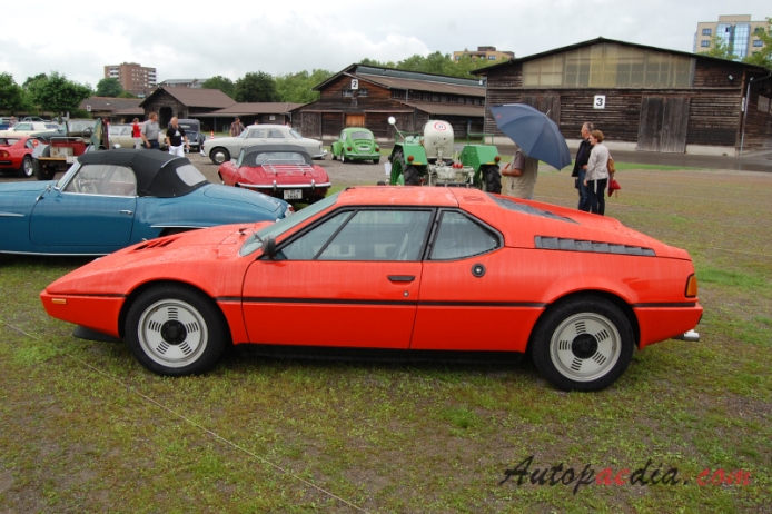 BMW M1 1978-1981, left side view