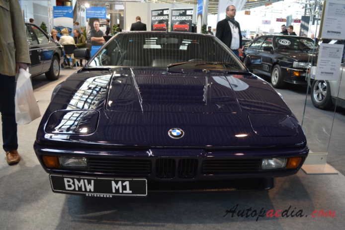 BMW M1 1978-1981, front view