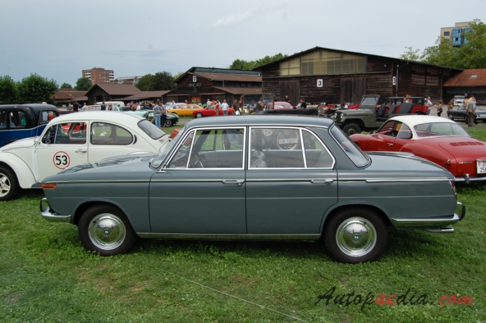 BMW Neue Klasse 1962-1976 (1965 BMW 1800 sedan 4d), left side view