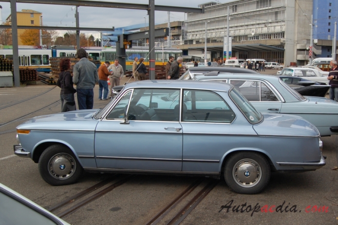 BMW Neue Klasse 1962-1977 (1968-1973 2002 sedan 2d), left side view