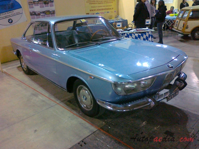 BMW Neue Klasse Coupé 1965-1969, right front view