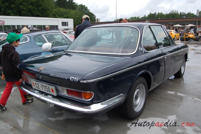BMW Neue Klasse Coupé 1965-1969 (2000CS), right rear view