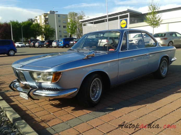 BMW Neue Klasse Coupé 1965-1969 (2000CS), left front view