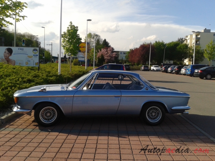 BMW Neue Klasse Coupé 1965-1969 (2000CS), left side view