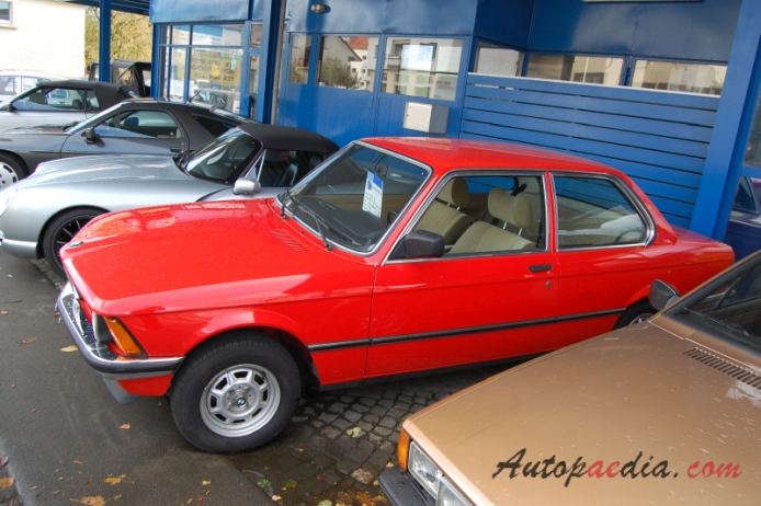 BMW E21 (Series 3 1st generation) 1975-1983 (1980 316 sedan 2d), left side view