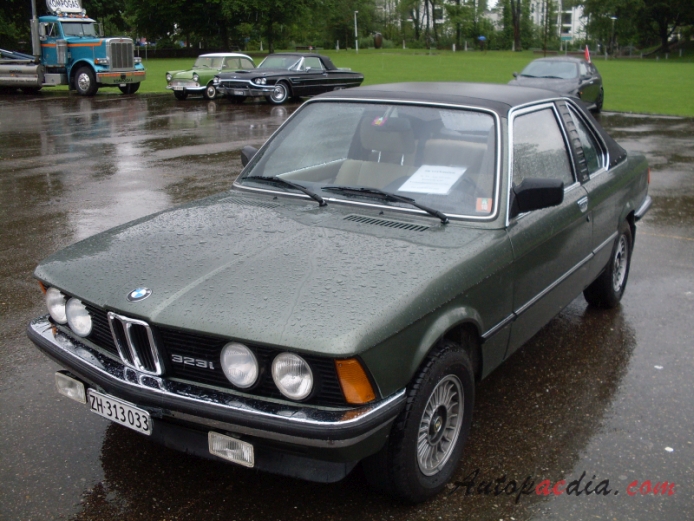 BMW E21 (Series 3 1st generation) 1975-1983 (1981 323i Baur TopCabriolet), left front view
