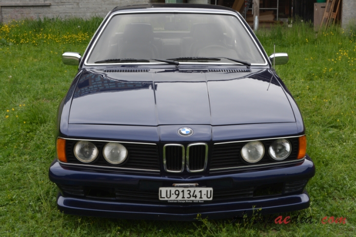 BMW E24 (1. generacja Series 6) 1976-1989 (1976-1982 Breitbau Tuning), przód