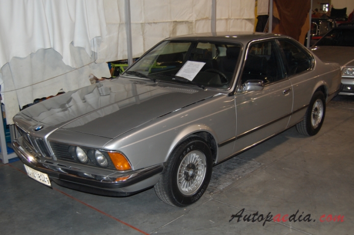 BMW E24 (1. generacja Series 6) 1976-1989 (1976 633 CSI), lewy przód