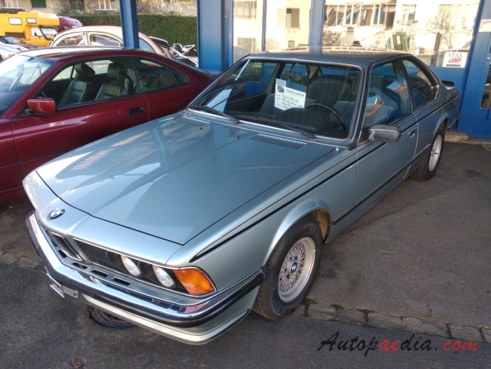 BMW E24 (1. generacja Series 6) 1976-1989 (1981 635 CSi Coupé 2d), lewy przód