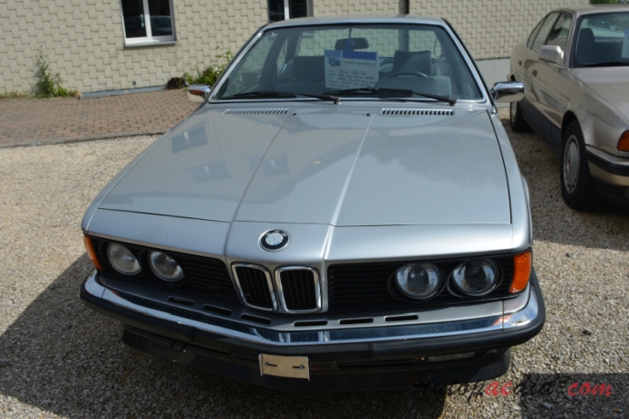 BMW E24 (1st generation Series 6) 1976-1989 (1983 635 CSI), front view