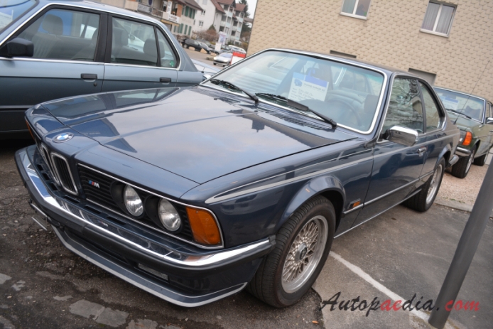 BMW E24 (1st generation Series 6) 1976-1989 (1984 635 CSi), left front view