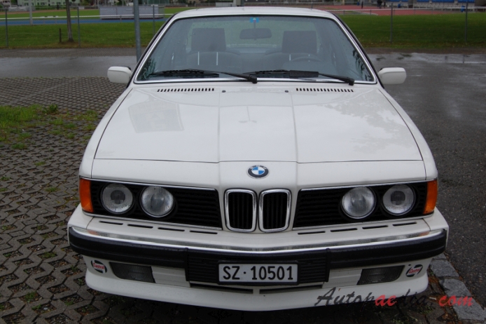BMW E24 (1st generation Series 6) 1976-1989 (1987-1989 635 CSi Coupé 2d), front view
