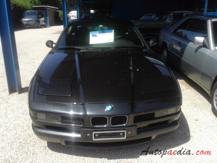 BMW E31 (Series 8) 1989-1999 (1992 850CSi), przód