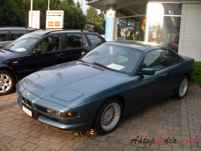 BMW E31 (Series 8) 1989-1999 (1994 840Ci), left front view