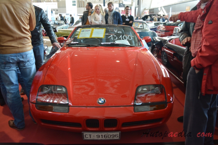 BMW Z1 1989-1991 (1990 roadster 2d), front view