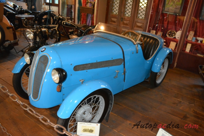 BMW-Ihle Sport Typ 600 1934-1939 (1934 roadster), lewy przód