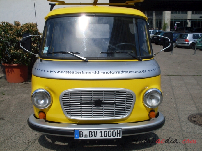 Barkas B 1000 1961-1991 (van), front view
