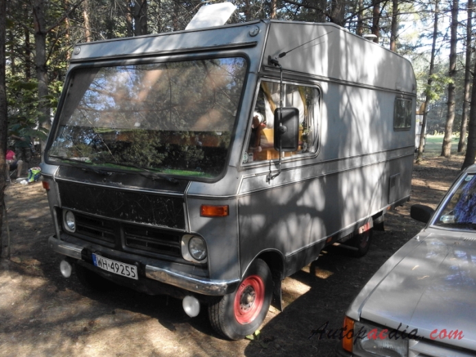Bedford Blitz 1973-1988 (1978 Hymer Mobil), left front view