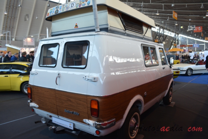 Bedford Blitz 1973-1988 (1981 Hymer Mobil), right rear view