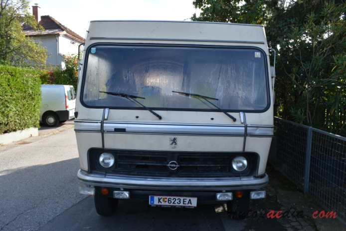 Bedford Blitz 1973-1988 (Hymer Mobil), front view