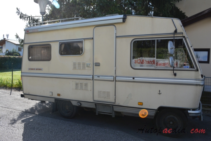 Bedford Blitz 1973-1988 (Hymer Mobil), right side view