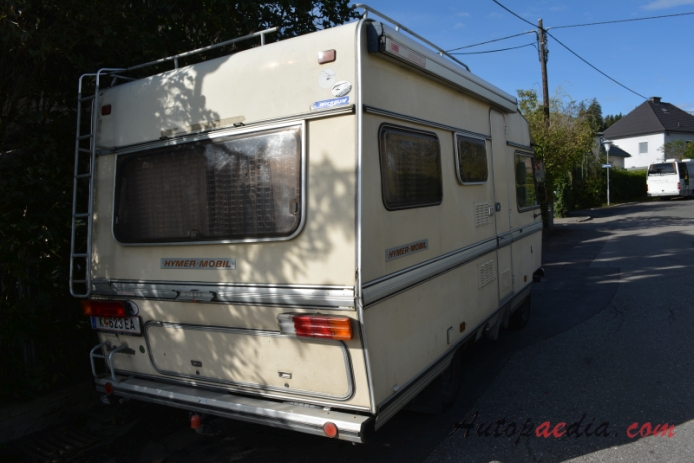 Bedford Blitz 1973-1988 (Hymer Mobil), right rear view