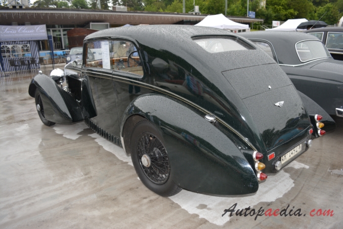 Bentley 3.5 Litre 1933-1939 (1934 Thrupp and Meberly Airline Saloon 2d), lewy tył
