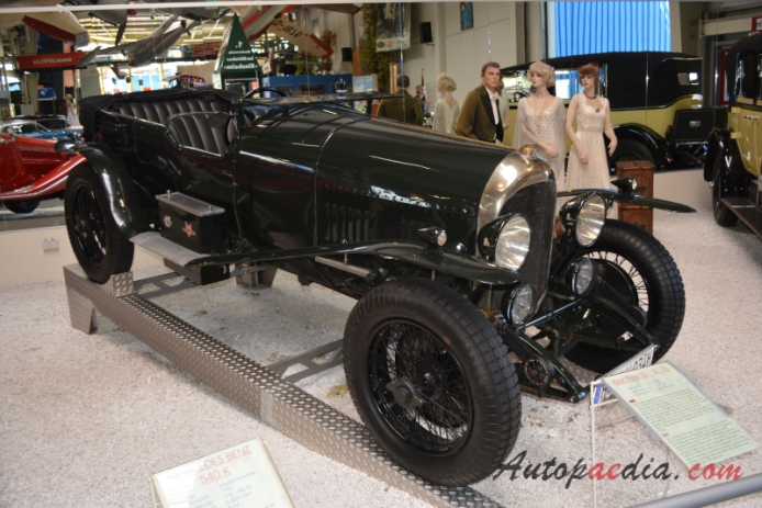 Bentley 3 Litre 1921-1929 (1924 Open Tourer), prawy przód