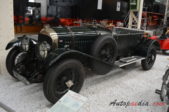 Bentley 4.5 Litre 1926-1930 (1927 Van den Plas), lewy przód