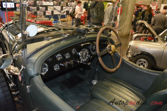 Bentley 4.5 Litre 1926-1930 (1930 Bentley 4.5 Litre LeMans Krolite), wnętrze