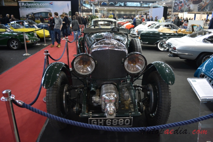 Bentley 4.5 Litre 1926-1930 (1930 Blower Arley Vanden Plas Le Mans Tourer), front view