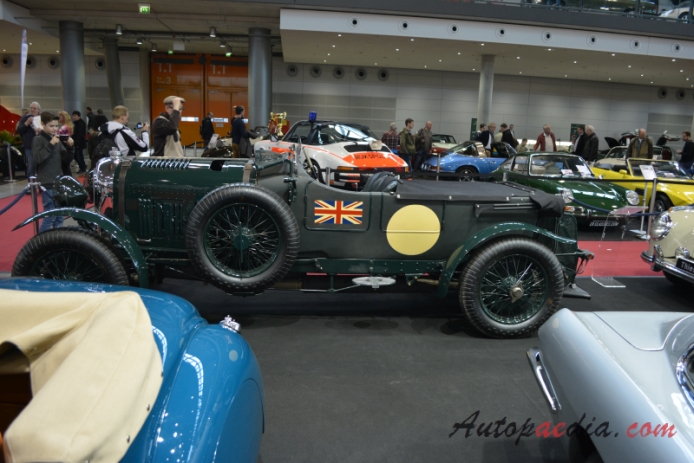 Bentley 4.5 Litre 1926-1930 (1930 Blower Arley Vanden Plas Le Mans Tourer), left side view