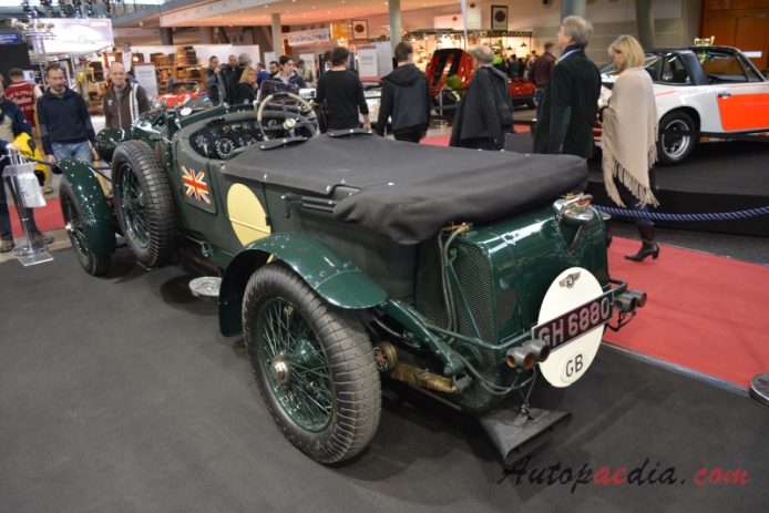 Bentley 4.5 Litre 1926-1930 (1930 Blower Arley Vanden Plas Le Mans Tourer), lewy tył