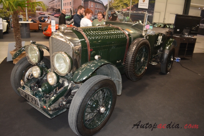 Bentley 6,5 Litre 1926-1930 (1926 LeMans Tourer roadster 2d), lewy przód