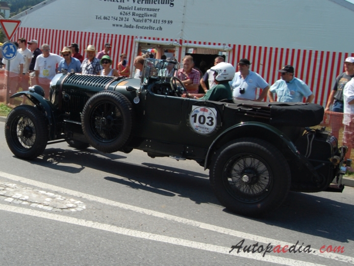 Bentley 6,5 Litre 1926-1930 (1926 LeMans Tourer roadster 2d), left side view